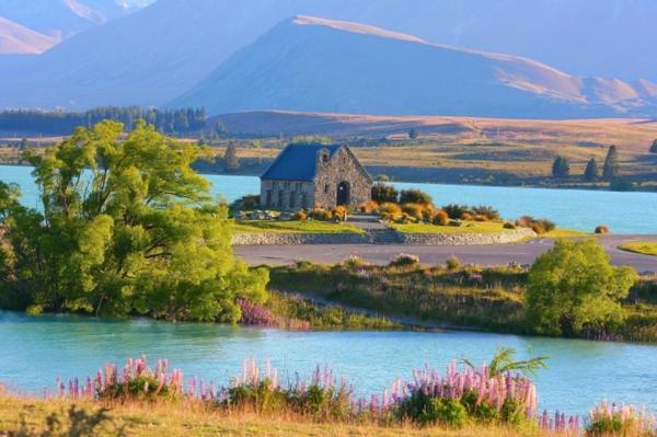 Lake Views At Antler Lodge Lago Tékapo Exterior foto